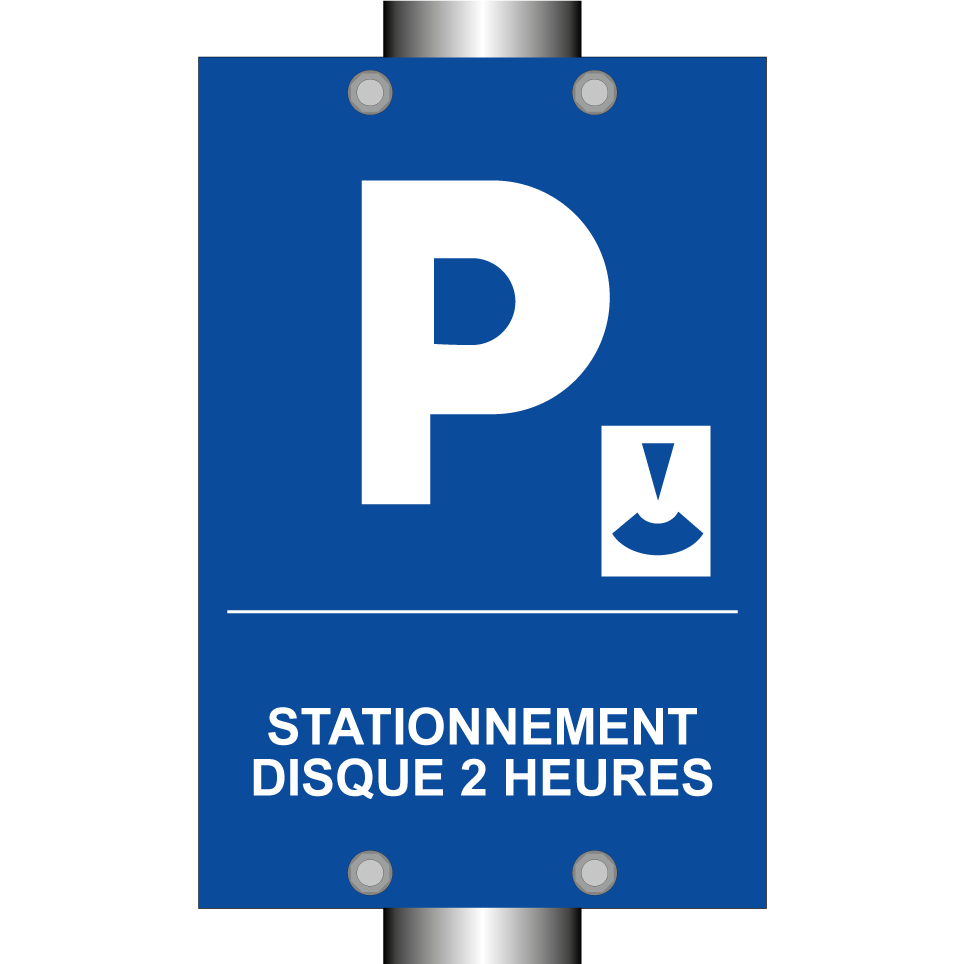Stationnement disque 2 heures
