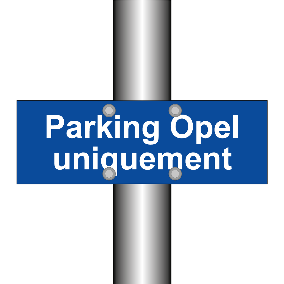 Parking Opel uniquement