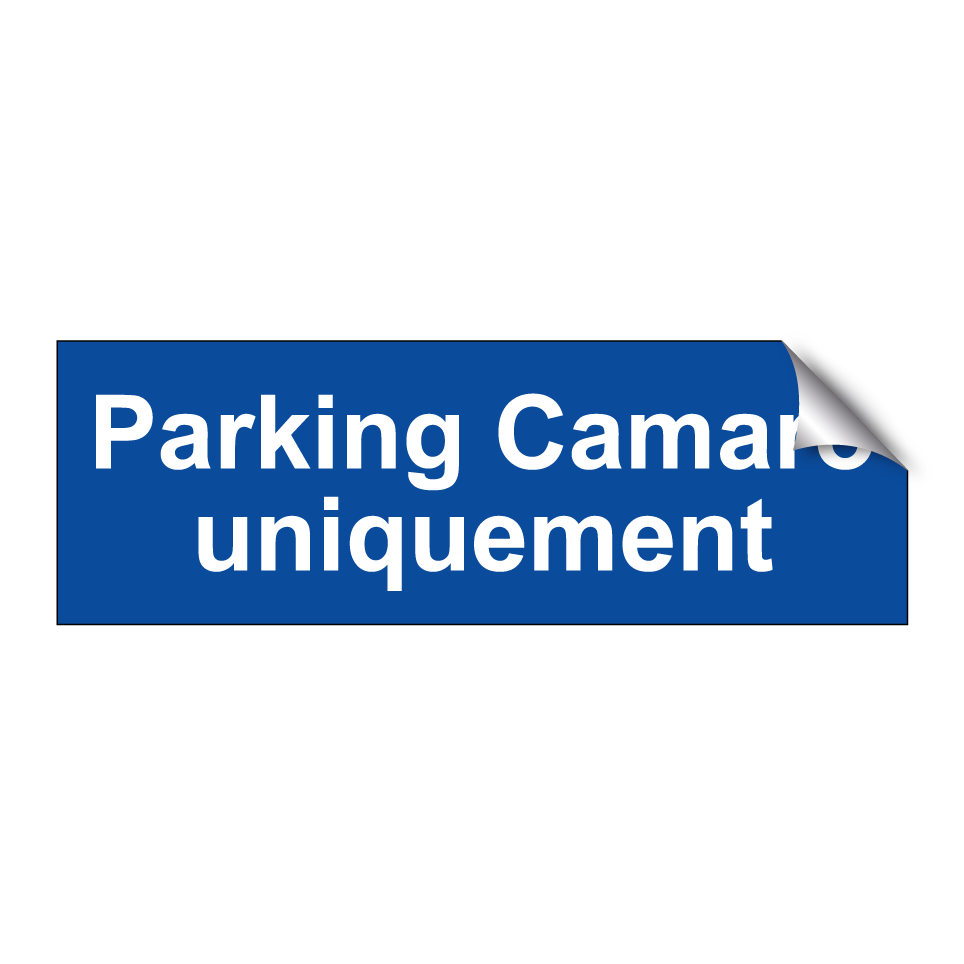 Parking Camaro uniquement