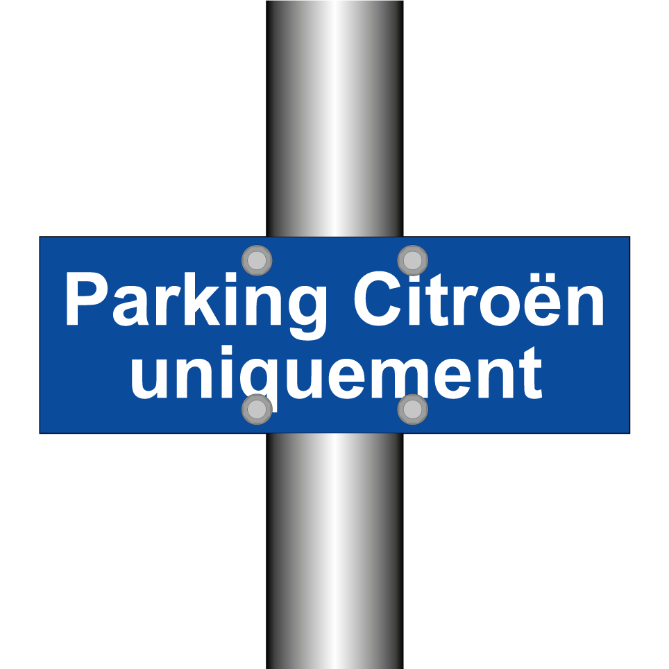 Parking Citroën uniquement