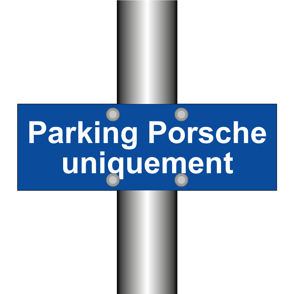Parking Porsche uniquement