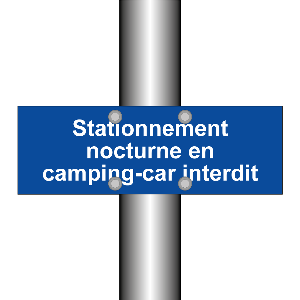 Stationnement nocturne en camping-car interdit