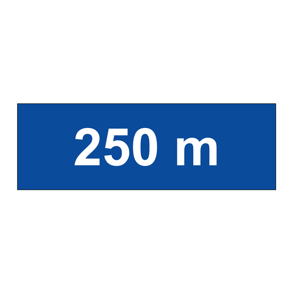 250 m