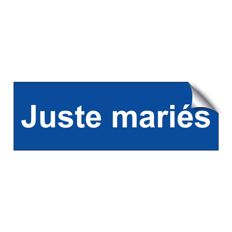 Juste mariés
