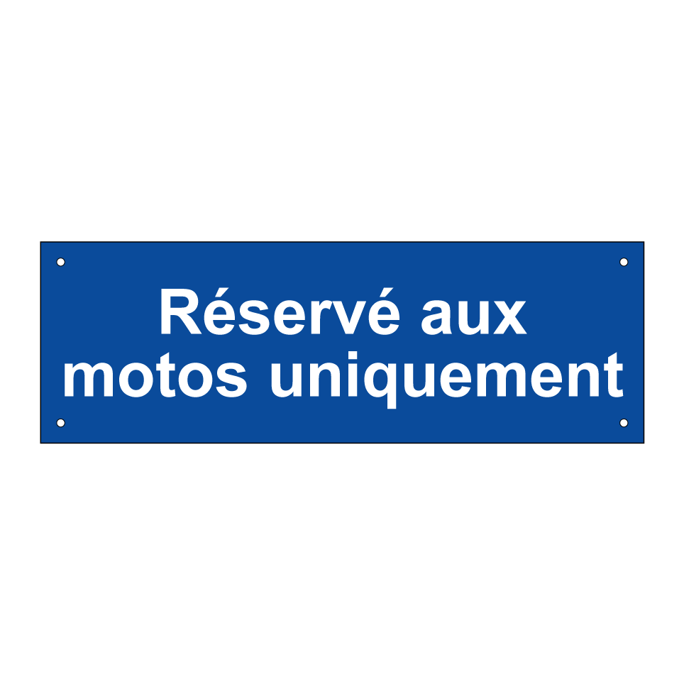 Réservé aux motos uniquement