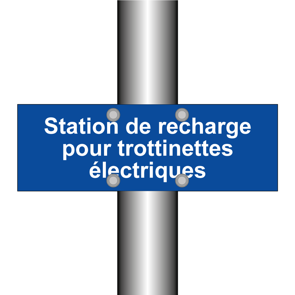 Station de recharge pour trottinettes électriques