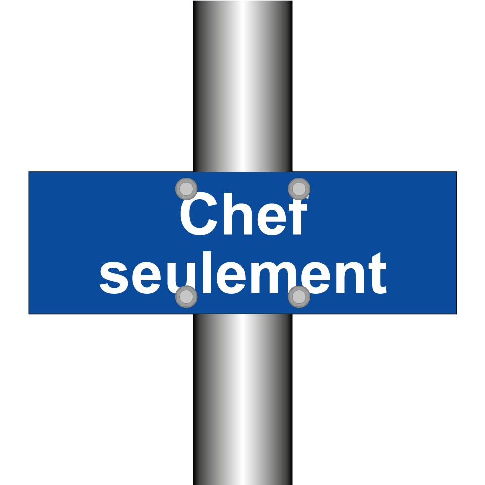 Chef seulement