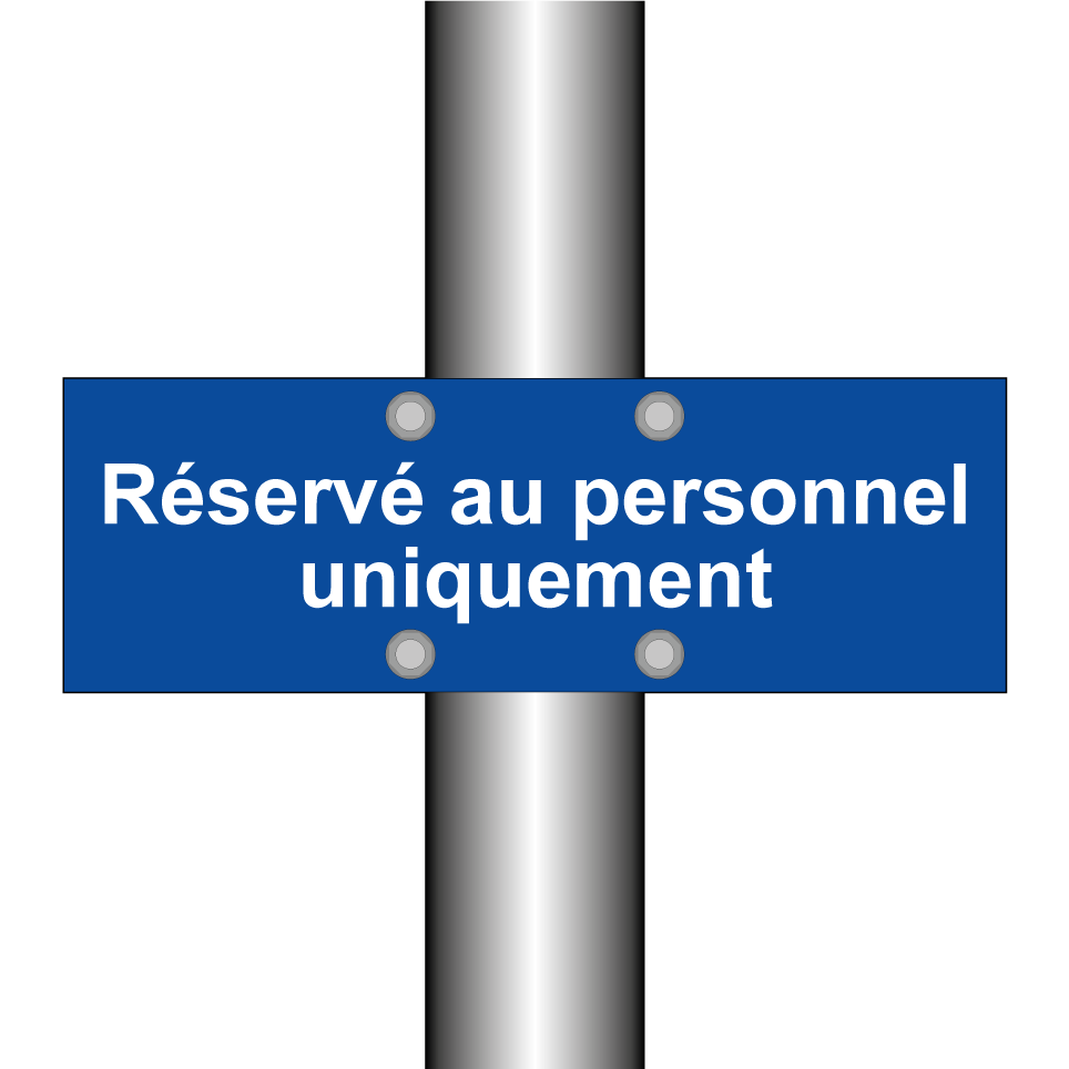 Réservé au personnel uniquement