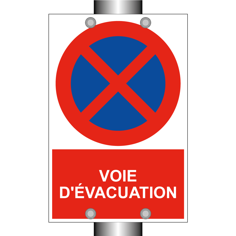 Voie d'évacuation