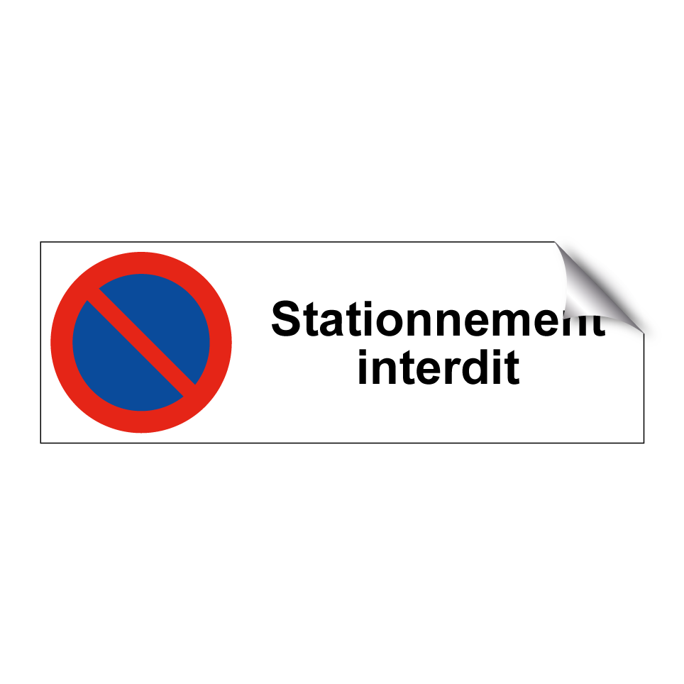 Stationnement interdit
