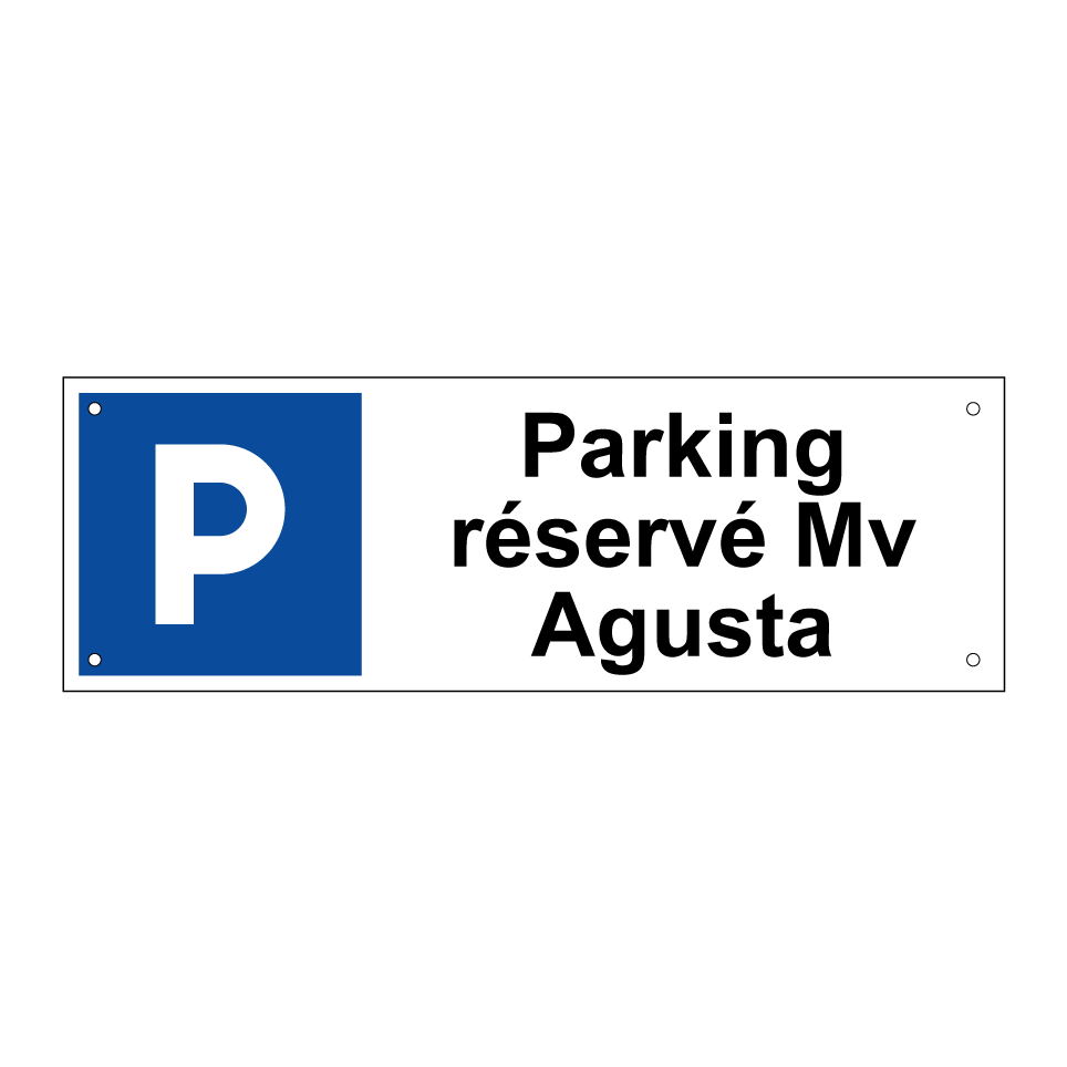 Parking réservé Mv Agusta