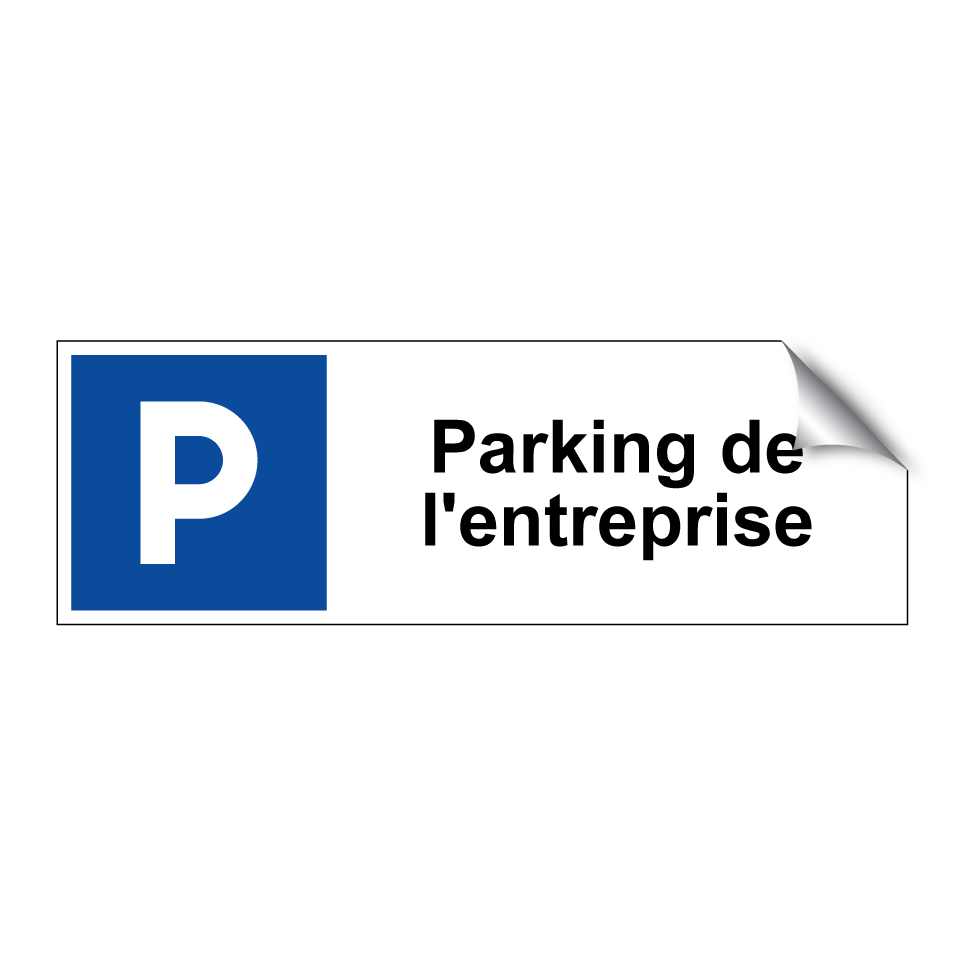 Parking de l'entreprise