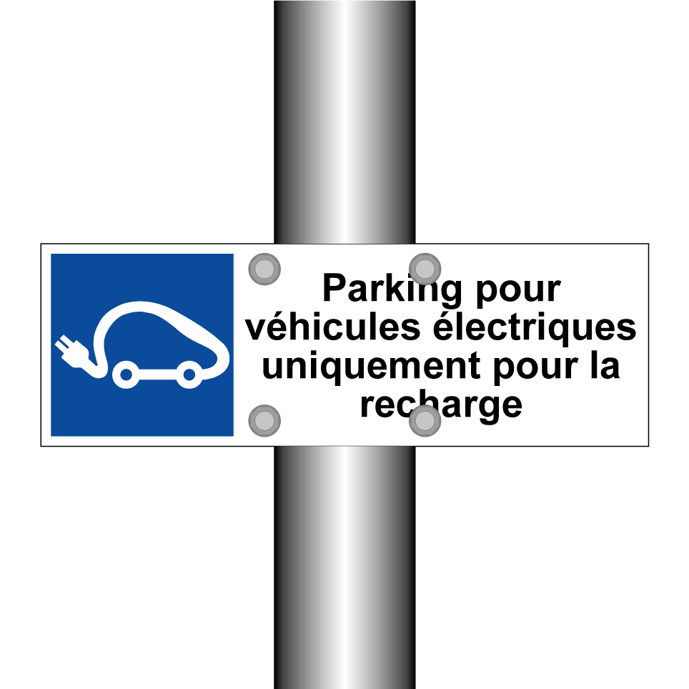 Parking pour véhicules électriques uniquement pour la recharge