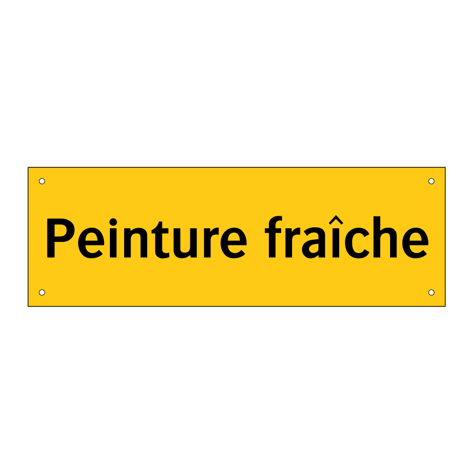 Peinture fraîche