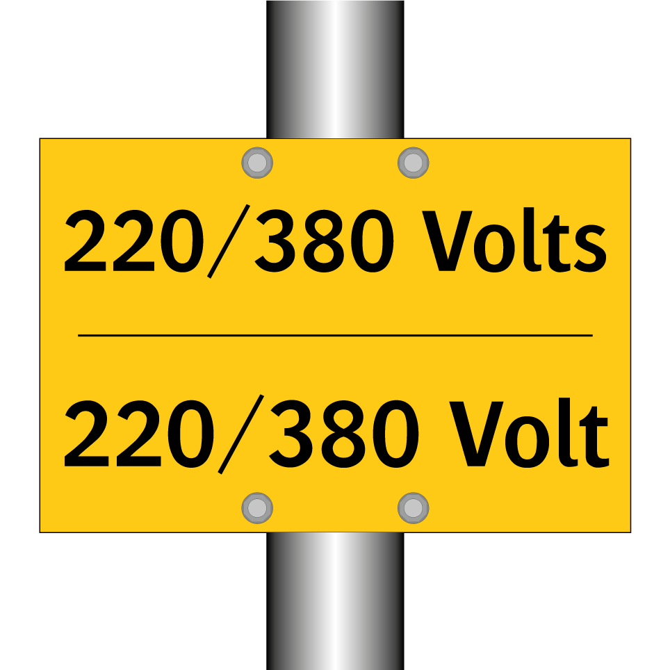 220/380 Volts - 220/380 Volt