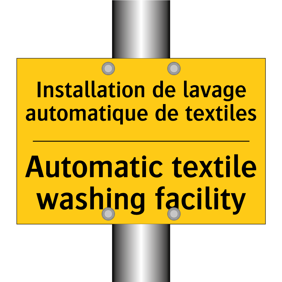 Installation de lavage automatique /.../ - Automatic textile washing facility /.../