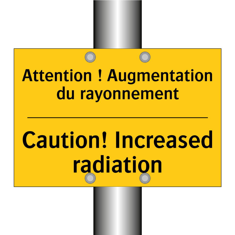 Attention ! Augmentation du rayonnement /.../ - Caution! Increased radiation