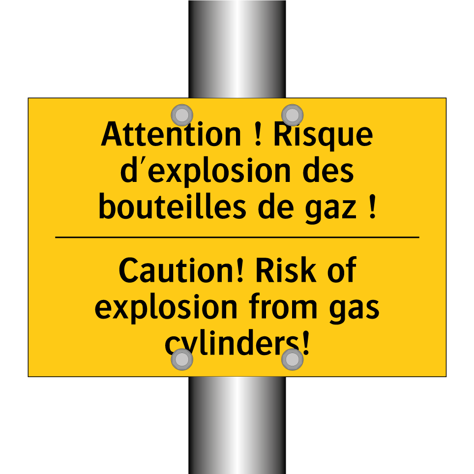 Attention ! Risque d'explosion /.../ - Caution! Risk of explosion from /.../