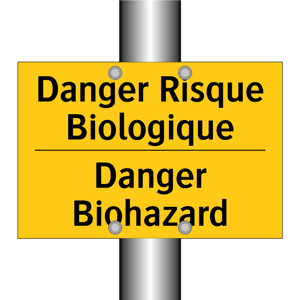 Danger Risque Biologique - Danger Biohazard