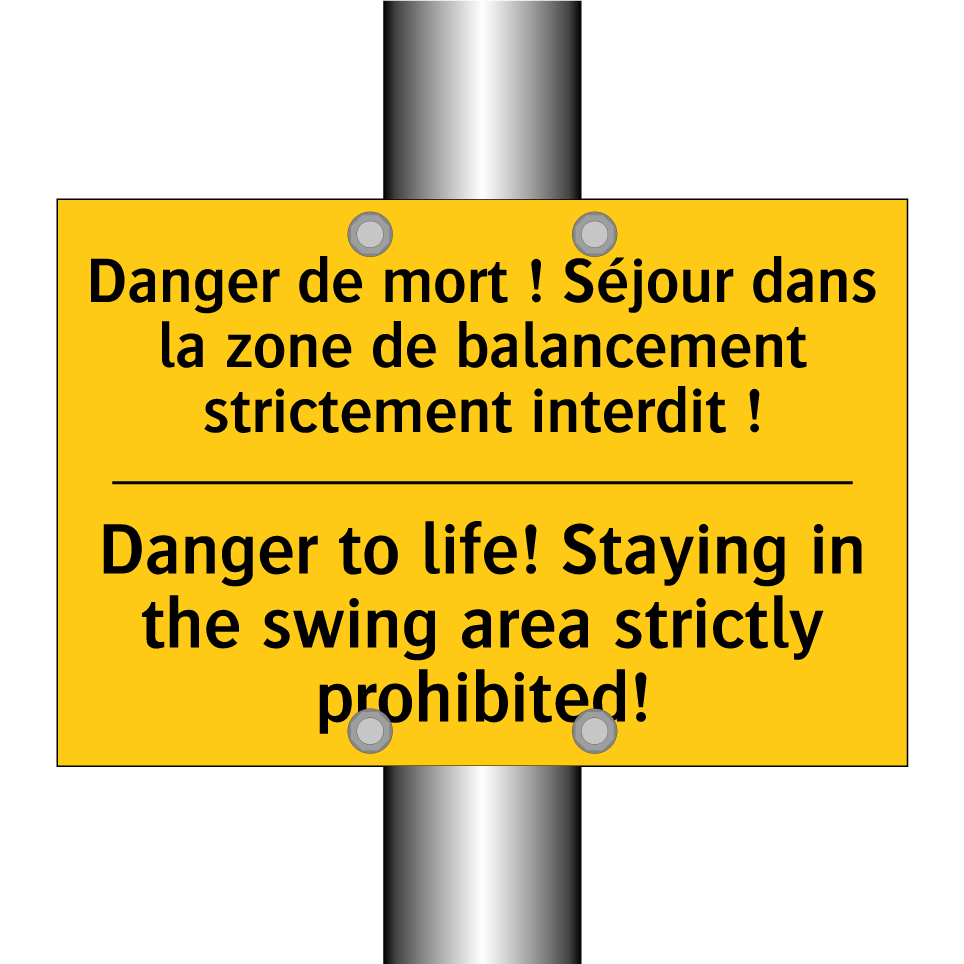 Danger de mort ! Séjour dans la /.../ - Danger to life! Staying in the /.../