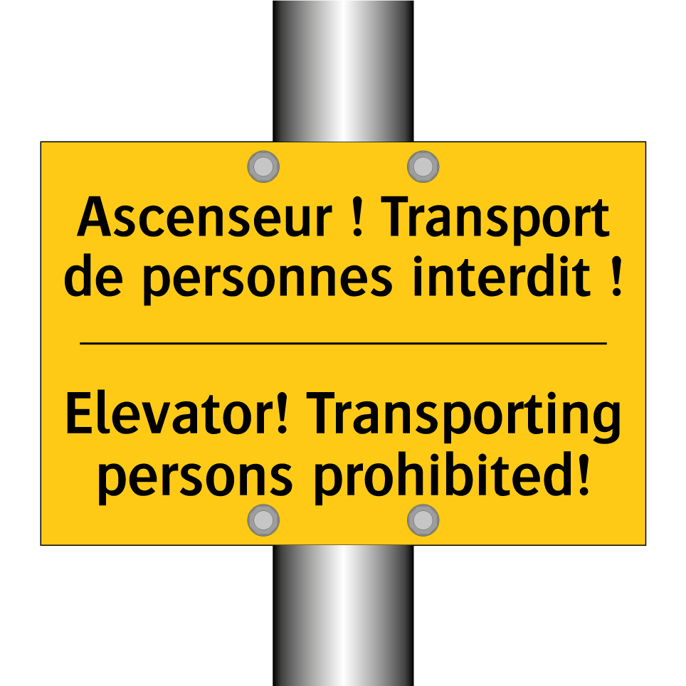 Ascenseur ! Transport de personnes /.../ - Elevator! Transporting persons /.../