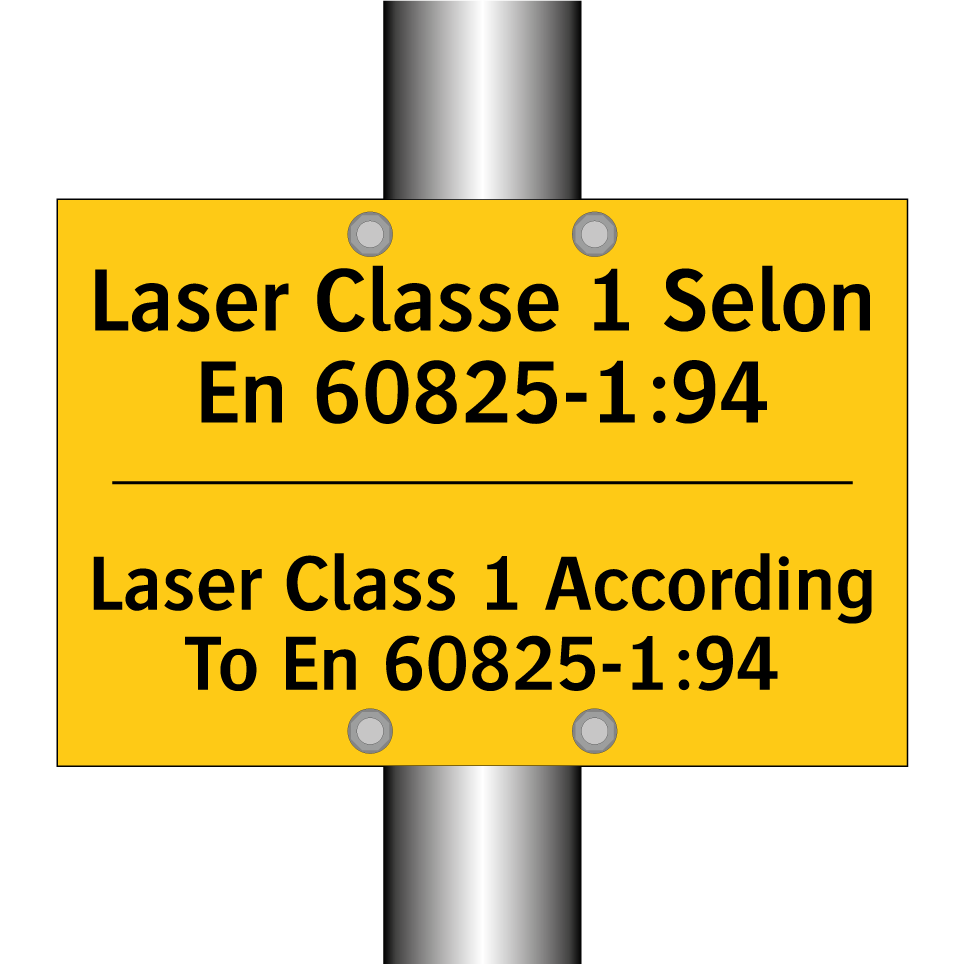 Laser Classe 1 Selon En 60825-1:94 /.../ - Laser Class 1 According To En /.../