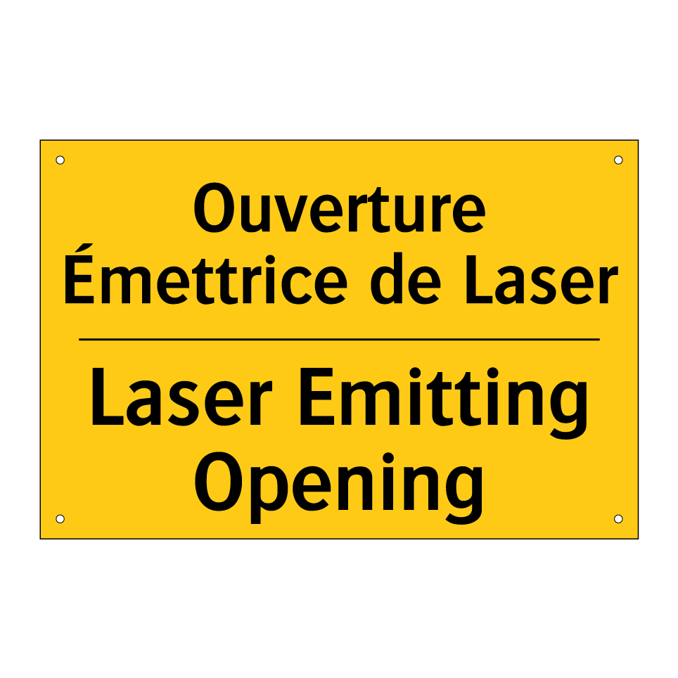 Ouverture Émettrice de Laser - Laser Emitting Opening