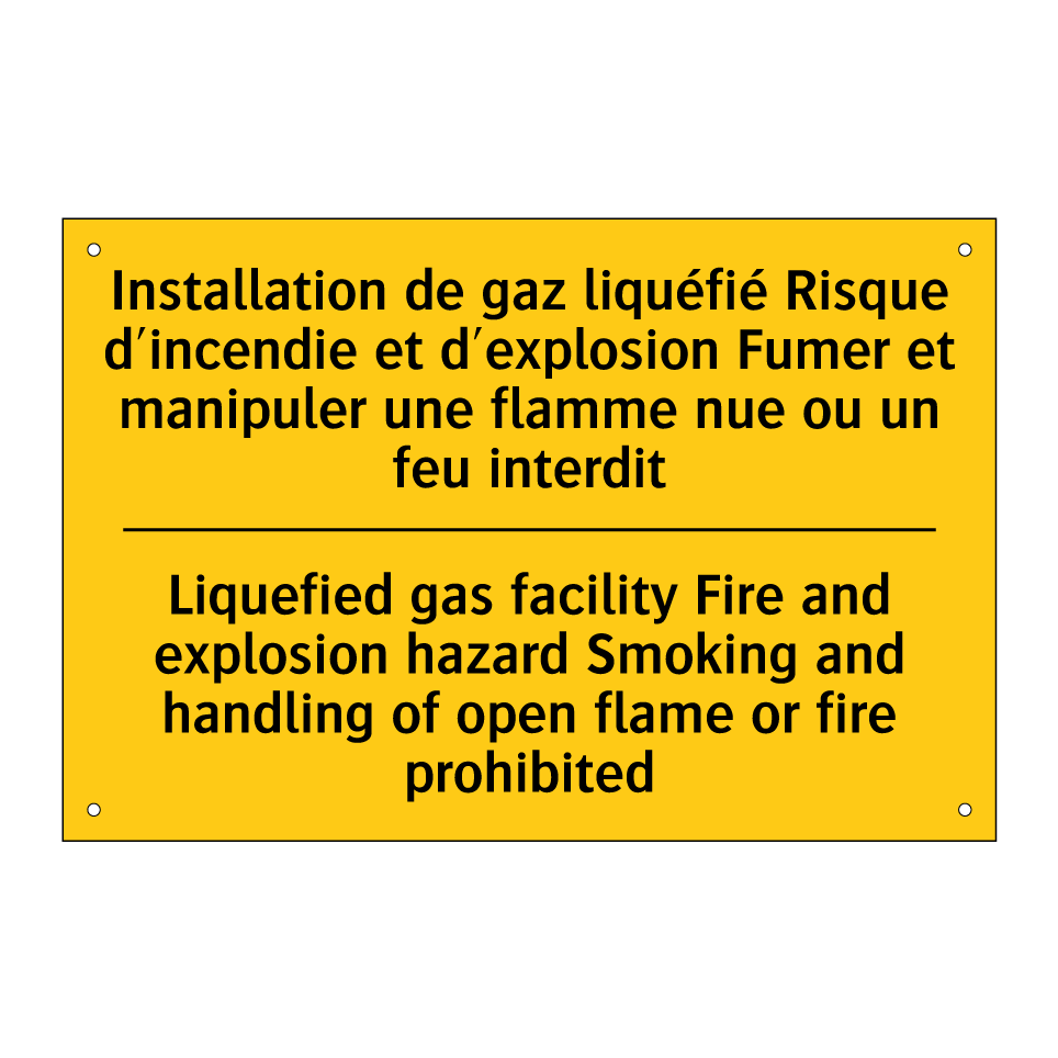 Installation de gaz liquéfié Risque /.../ - Liquefied gas facility Fire and /.../
