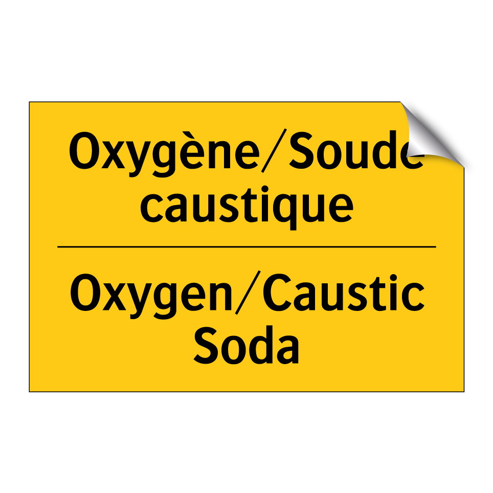 Oxygène/Soude caustique - Oxygen/Caustic Soda