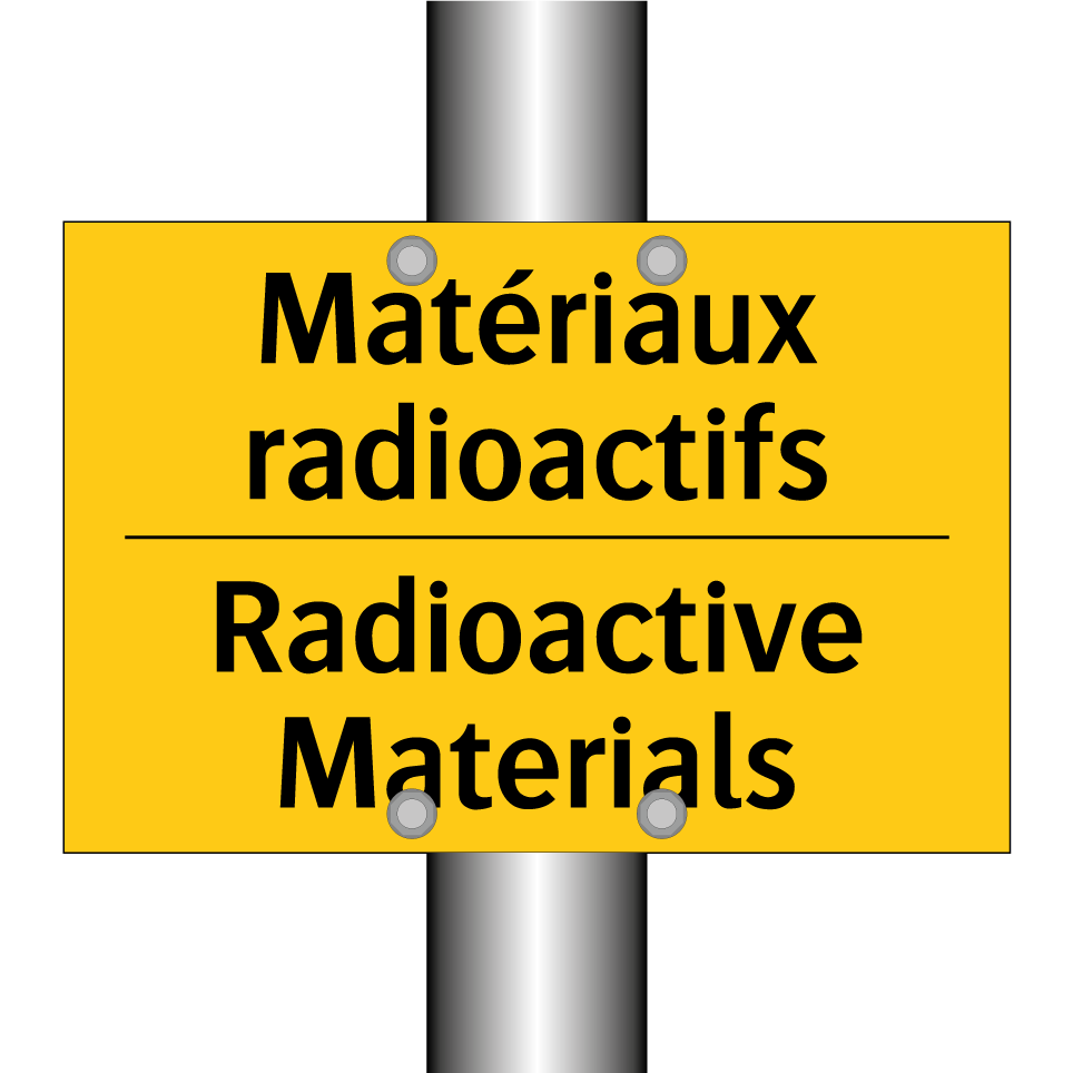Matériaux radioactifs - Radioactive Materials