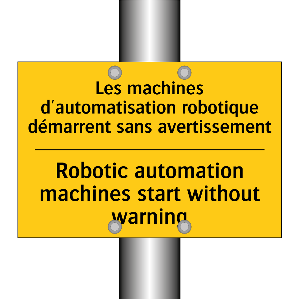 Les machines d'automatisation /.../ - Robotic automation machines start /.../