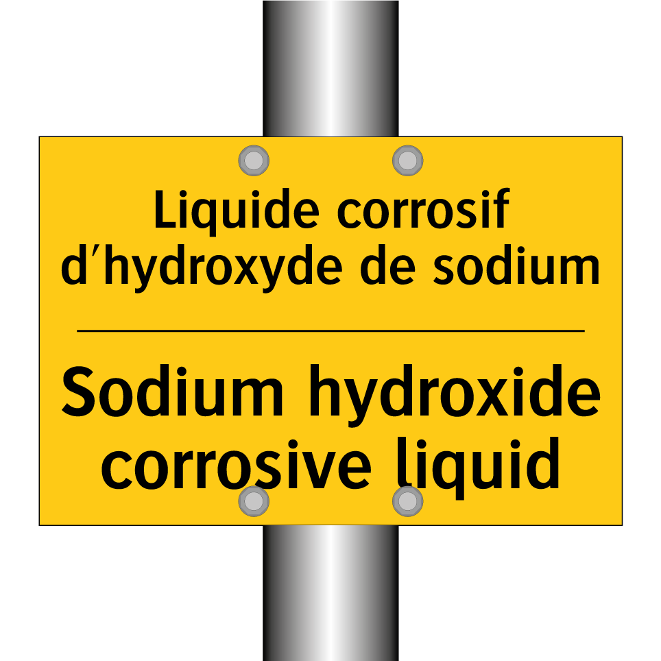 Liquide corrosif d'hydroxyde de /.../ - Sodium hydroxide corrosive liquid /.../