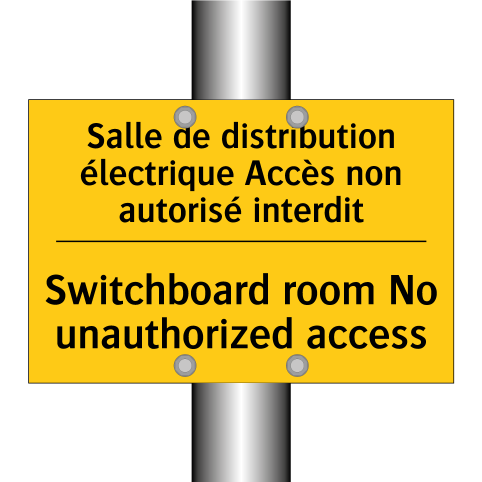 Salle de distribution électrique /.../ - Switchboard room No unauthorized /.../