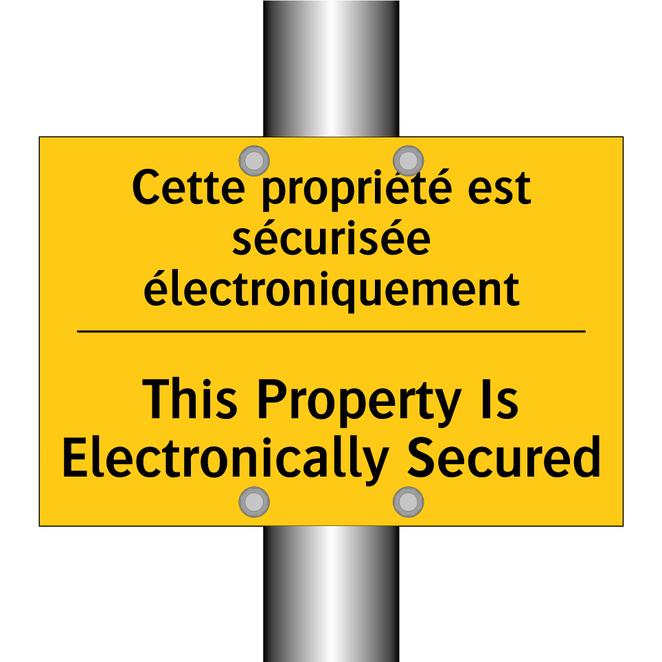 Cette propriété est sécurisée /.../ - This Property Is Electronically /.../