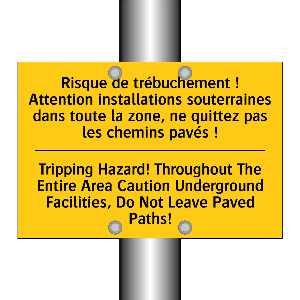Risque de trébuchement ! Attention /.../ - Tripping Hazard! Throughout The /.../