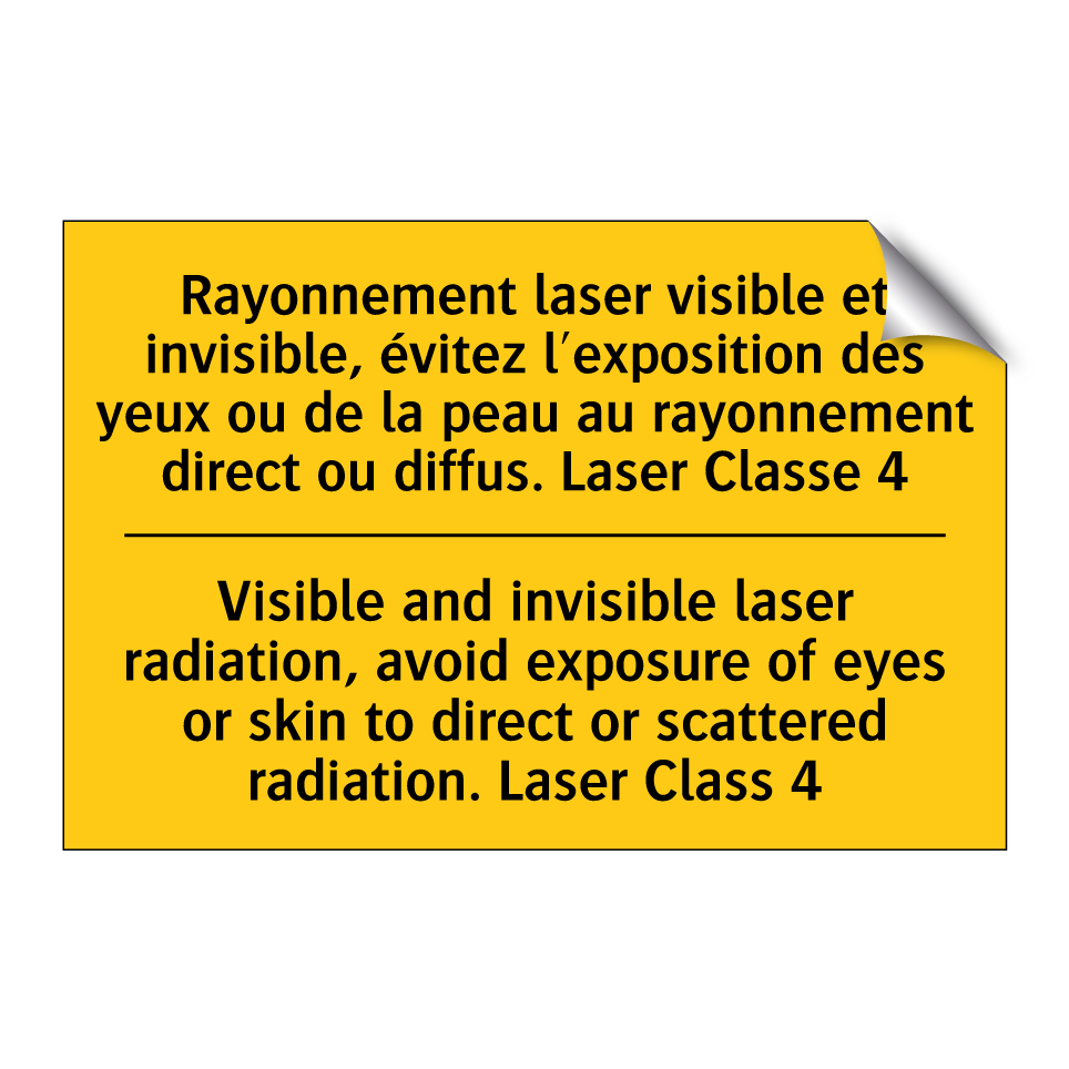 Rayonnement laser visible et invisible, /.../ - Visible and invisible laser radiation, /.../