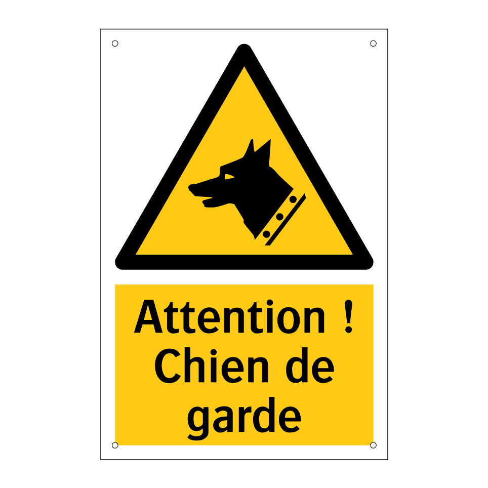 Attention ! Chien de garde