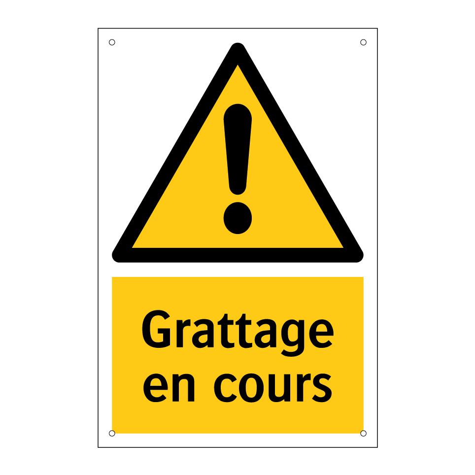 Grattage en cours