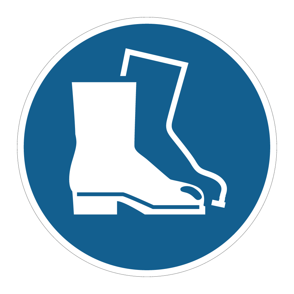 M008 Protection obligatoire des pieds (chaussure de sécurité)