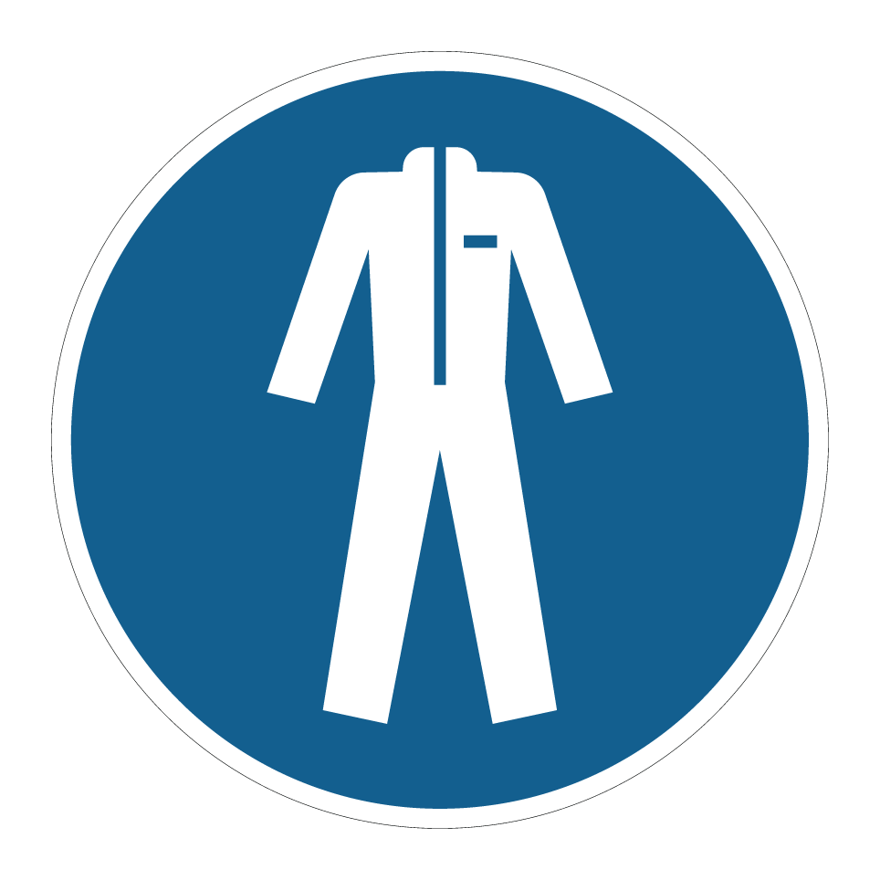 M010 Schutzkleidung benutzen