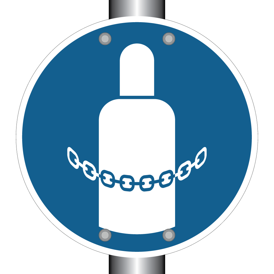 M046 Gasflaschen sichern