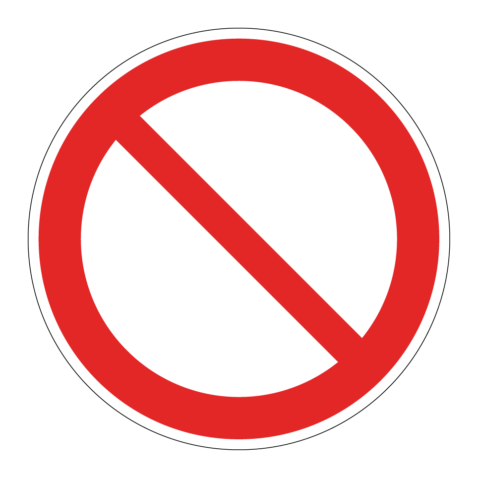 P001 Interdiction générale