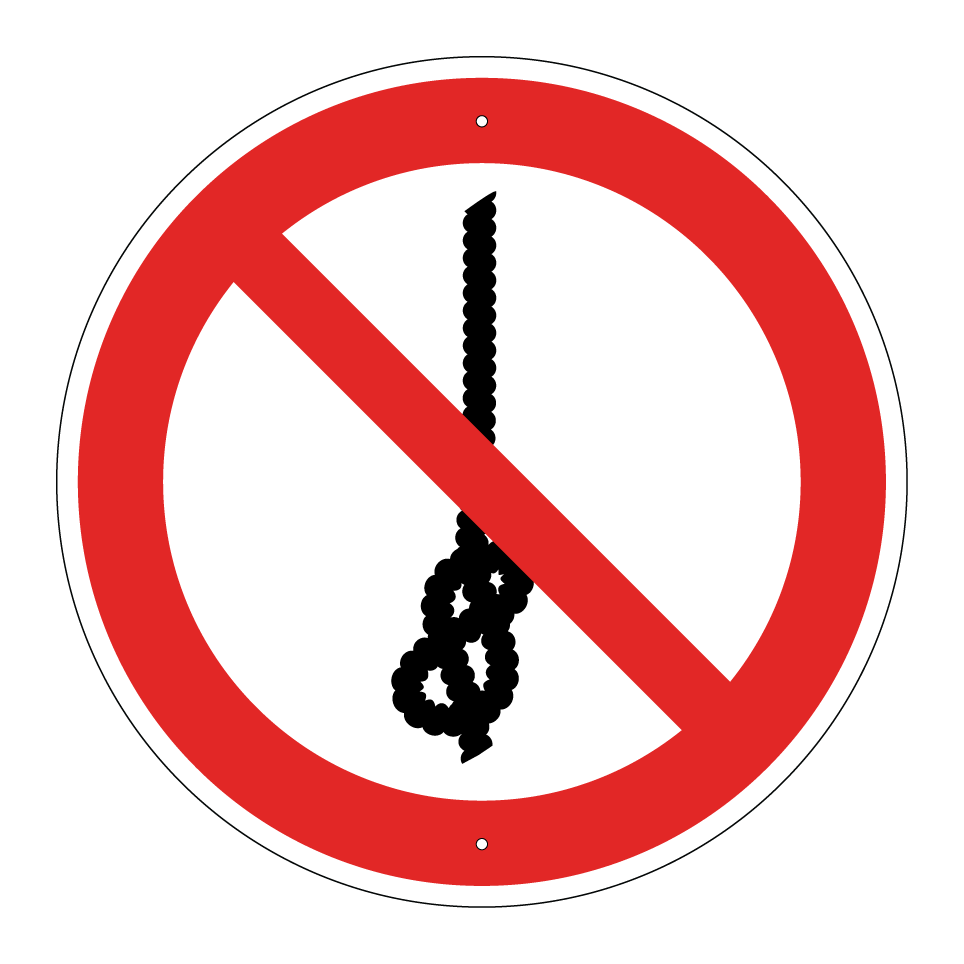 P030 Knoten von Seilen verboten
