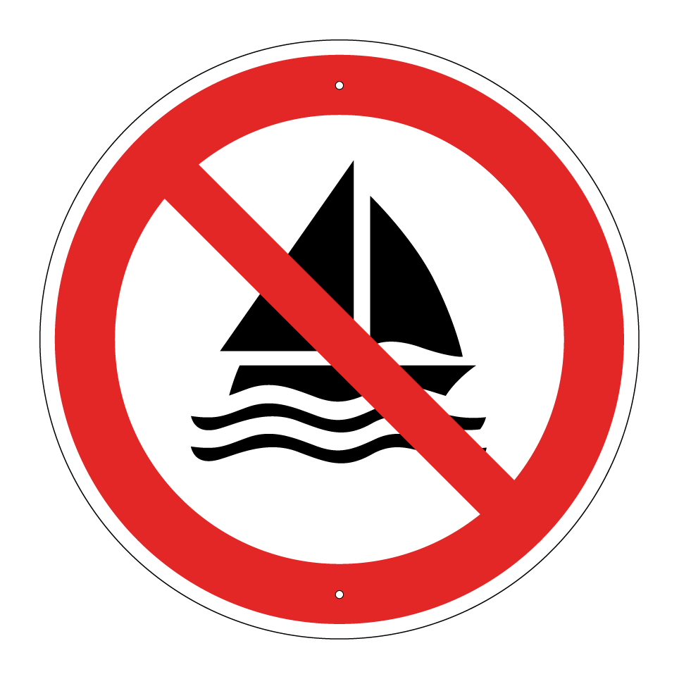 P053 Segeln verboten