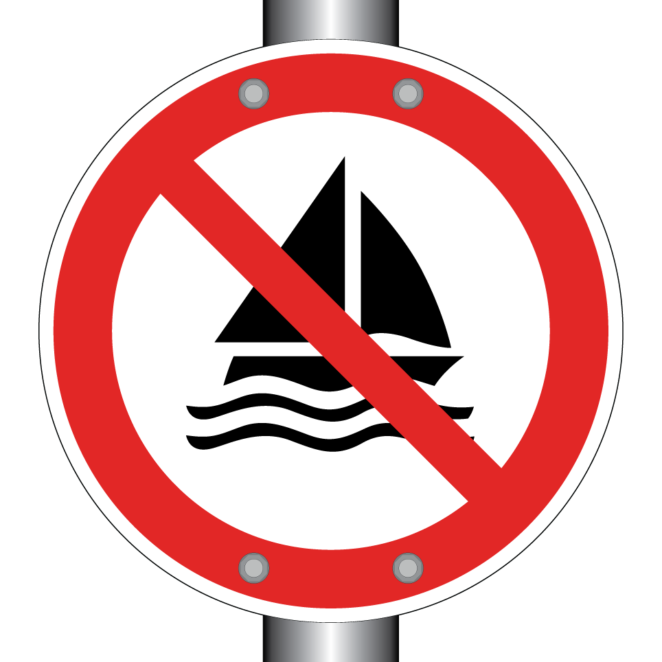 P053 Segeln verboten