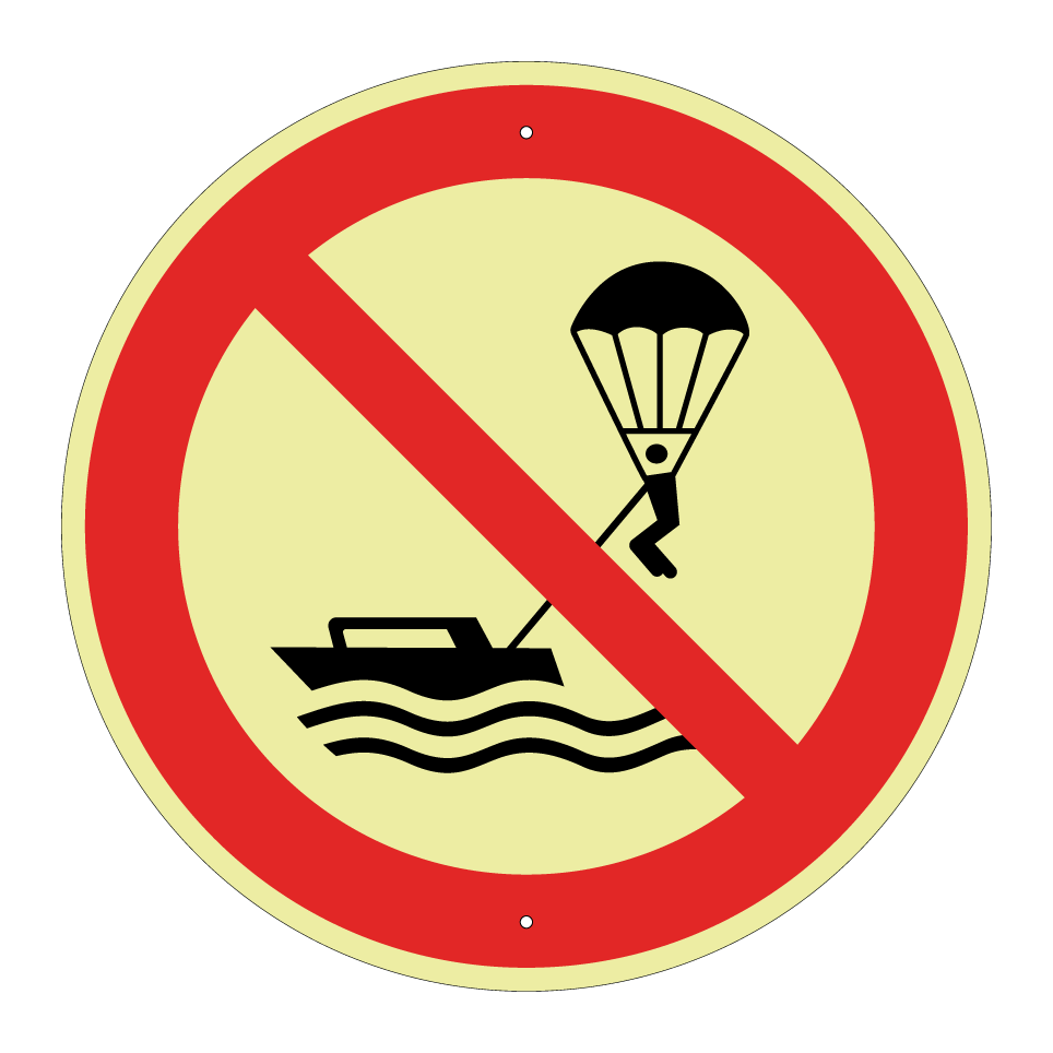 P066 Parasailing verboten