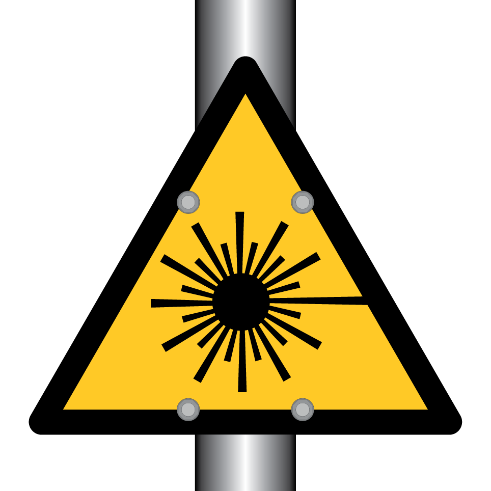 W004 Warnung vor Laserstrahl