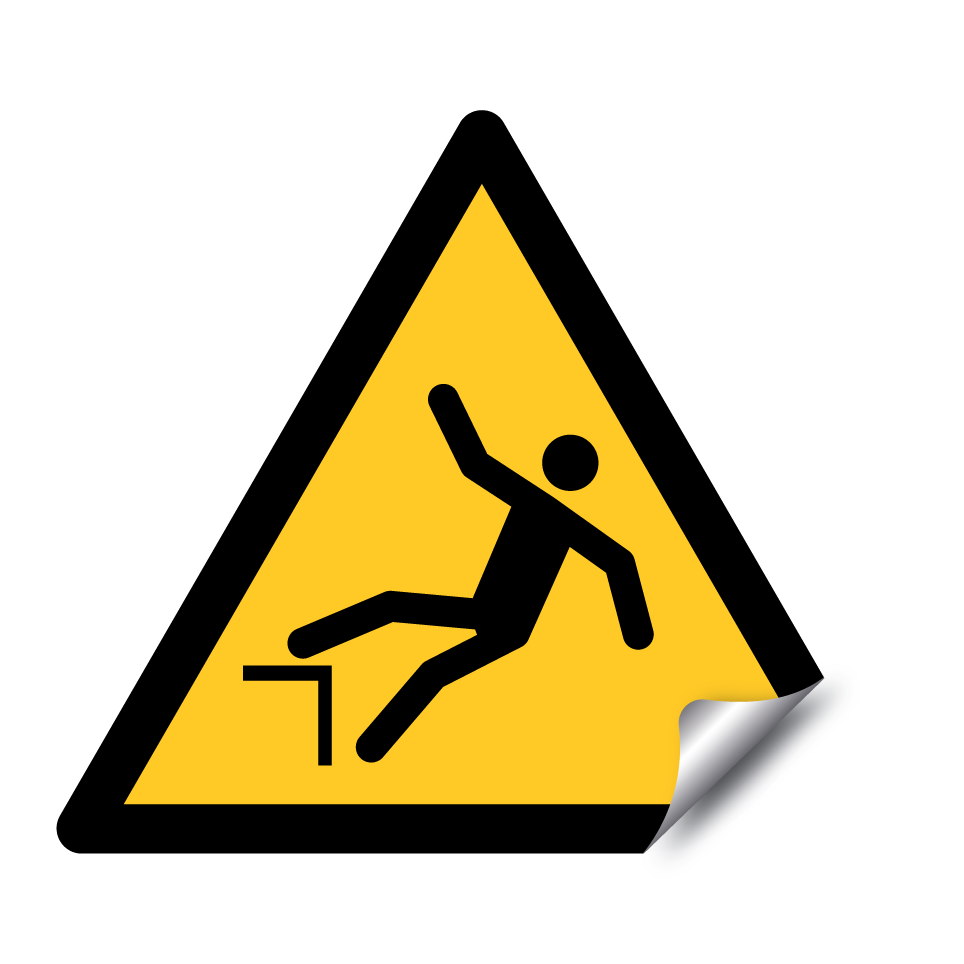 W008 Chute avec dénivellation