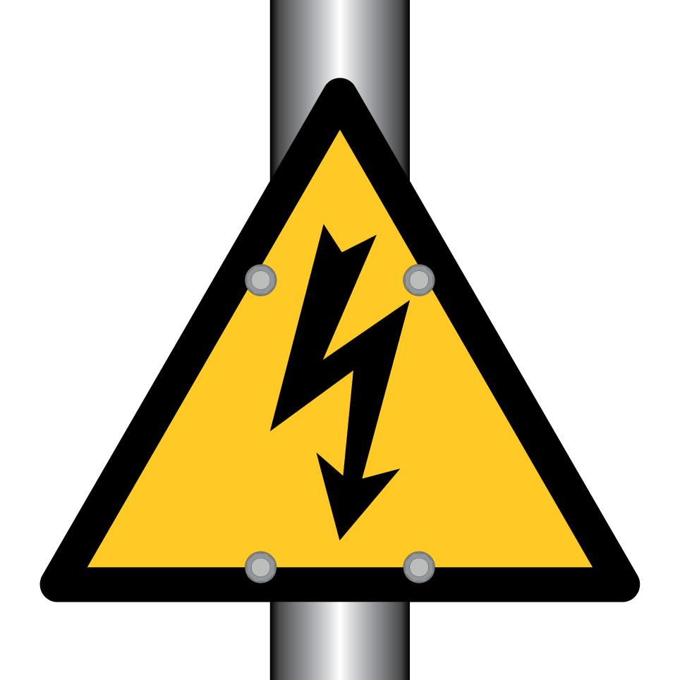 W012 Warnung vor elektrischer Spannung