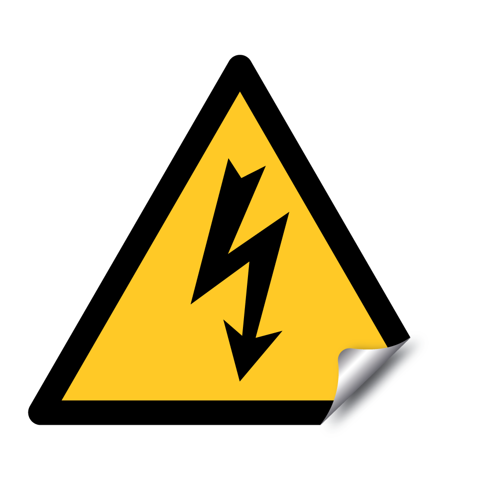 W012 Warnung vor elektrischer Spannung